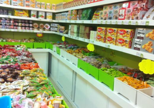 一扫光零食店