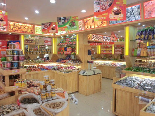 一扫光零食店