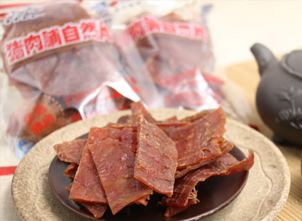 一扫光猪肉脯自然片